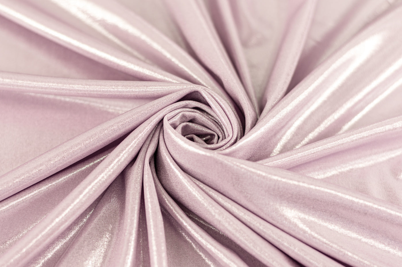 Shiny Poly Slinky Frice Foil Fabric In Polyester Blend Poly Slinky