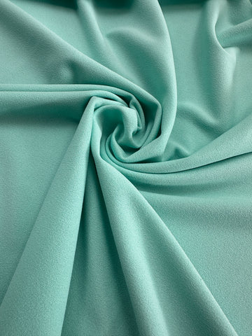Scuba Crepe Stretch Fabric In Polyester Blend