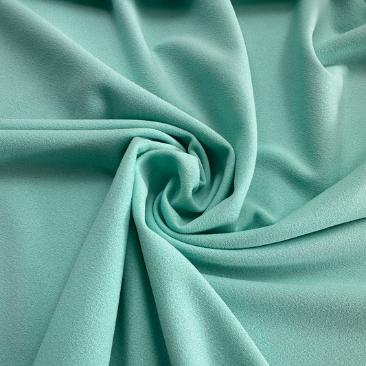Scuba Crepe Stretch Fabric In Polyester Blend