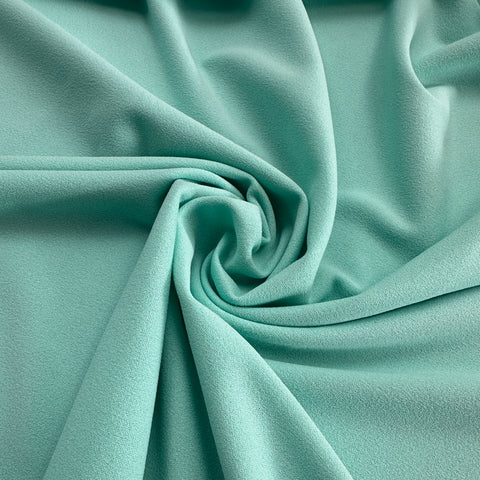 Scuba Crepe Stretch Fabric In Polyester Blend