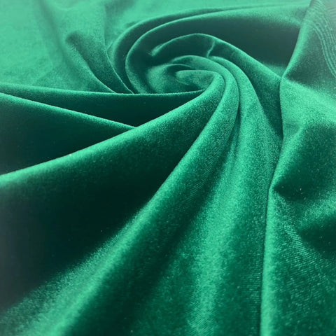 Stretch Korean Velvet Jersey Fabric