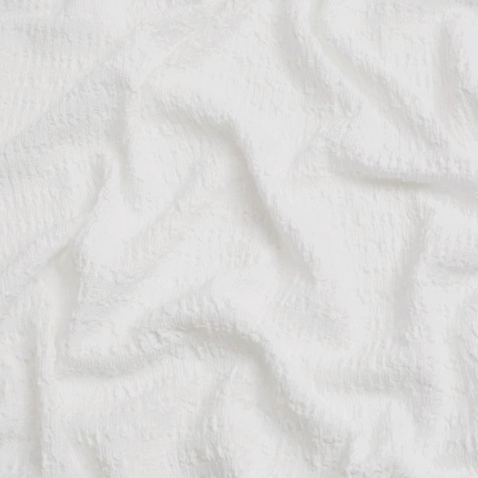 POPCORN CRINKLED RIBBED STRETCH WOVEN FABRIC