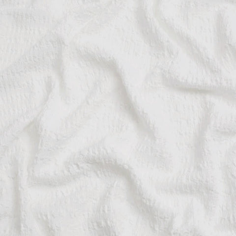 POPCORN CRINKLED RIBBED STRETCH WOVEN FABRIC