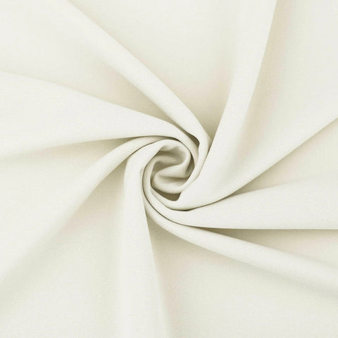 Scuba Crepe Stretch Fabric In Polyester Blend