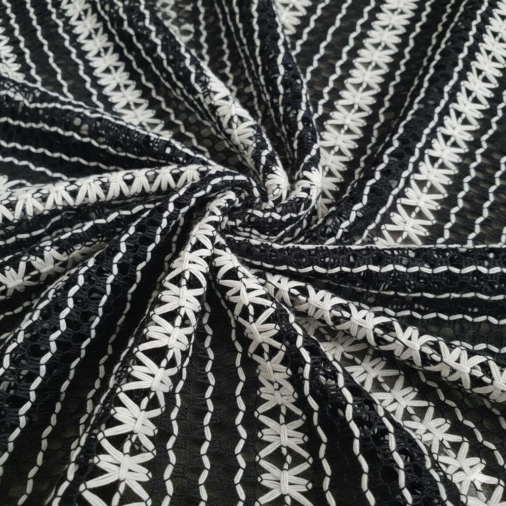 CROCHET VENICE LACE FABRIC