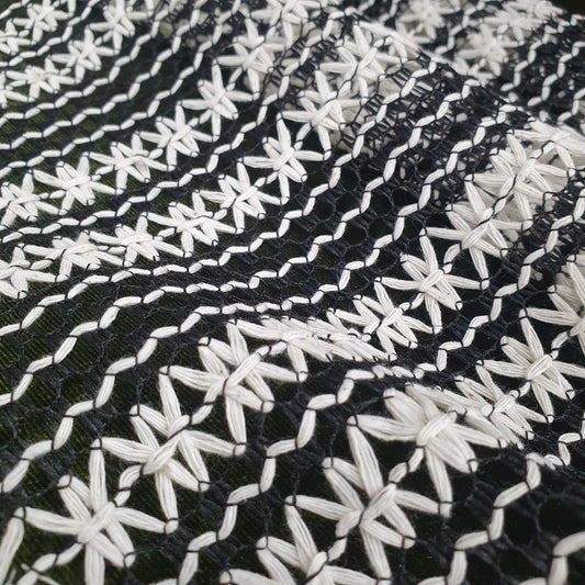 CROCHET VENICE LACE FABRIC