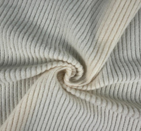 Soft Ribbed Fabric With Brushed Texture In Polyester Blend BRUSOFTRIB