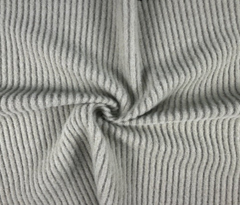 Soft Ribbed Fabric With Brushed Texture In Polyester Blend BRUSOFTRIB