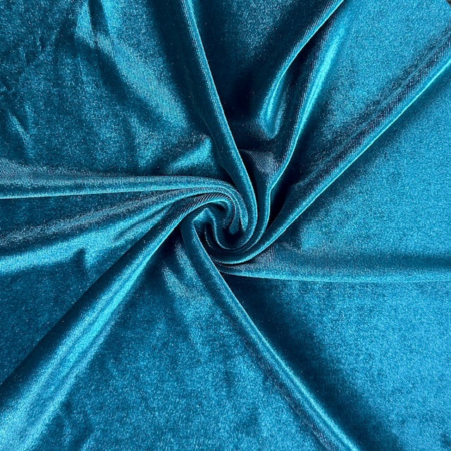 Soft Korean Velvet Fabric In Polyester Blend KORVELVET