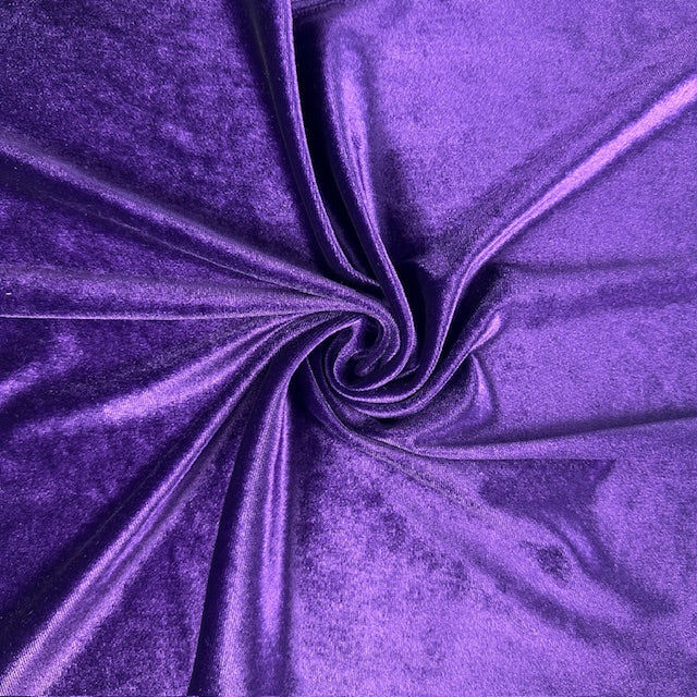 Soft Korean Velvet Fabric In Polyester Blend KORVELVET