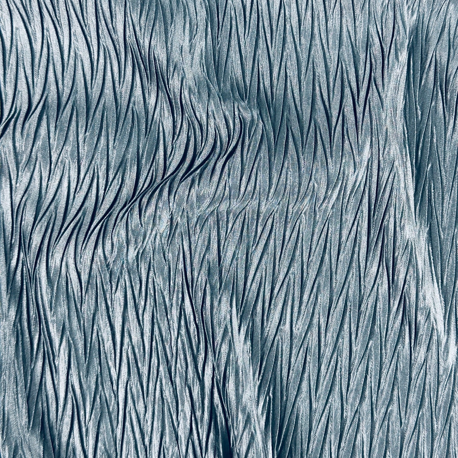 Chevron Pleated Design Fabric In Polyester CHEVRONPLEAT