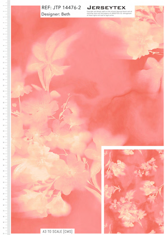 RECYCLED JODIE SATIN FLORAL PRINT