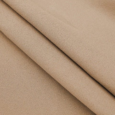 Scuba Crepe Stretch Fabric In Polyester Blend