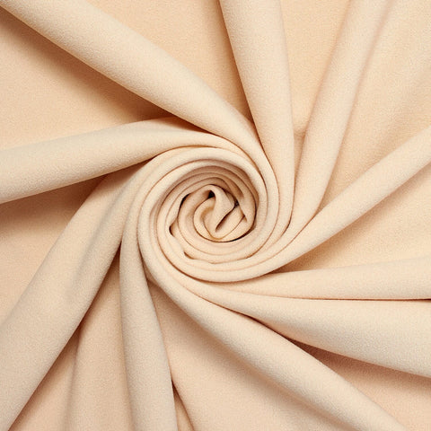 Scuba Crepe Stretch Fabric In Polyester Blend