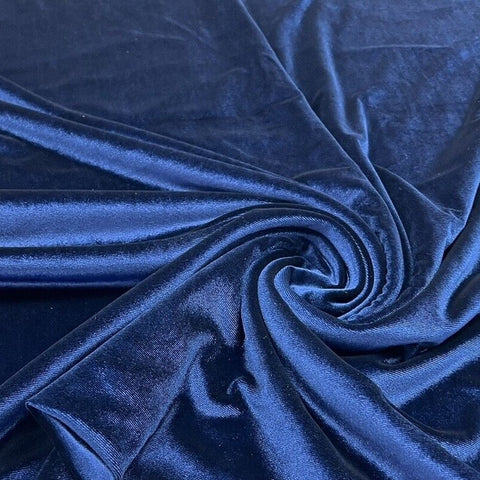 Stretch Korean Velvet Jersey Fabric
