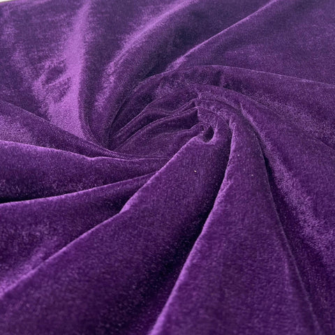 Stretch Korean Velvet Jersey Fabric