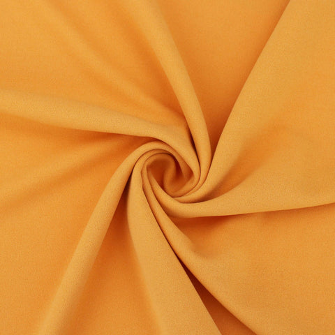Scuba Crepe Stretch Fabric In Polyester Blend