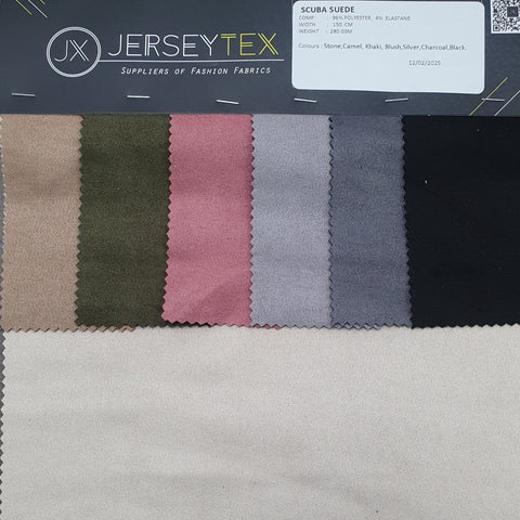 SCUBA SUEDE FABRIC