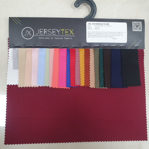 Stretch & Versatile - Scuba 250 Isabella Fabric