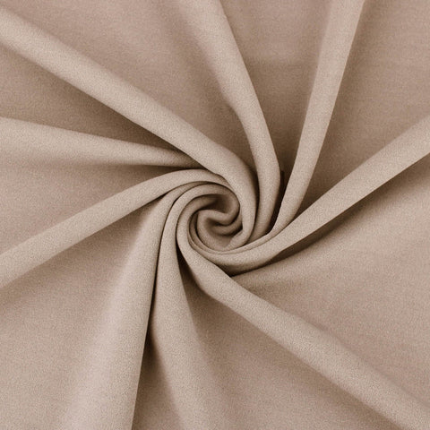 Scuba Crepe Stretch Fabric In Polyester Blend
