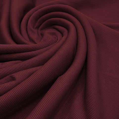 Stretch 2*1 Rib Jersey In Polyester Blend Fabric - Jerseytexuk
