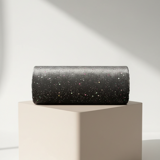 Shimmering Korean Velvet Multi Galaxy Foil Jersey