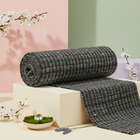 FRENCH CHANEL - BOUCLE FABRIC