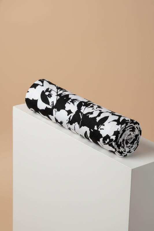 ITY Floral Fabric – Lightweight Summer Stretch Knit