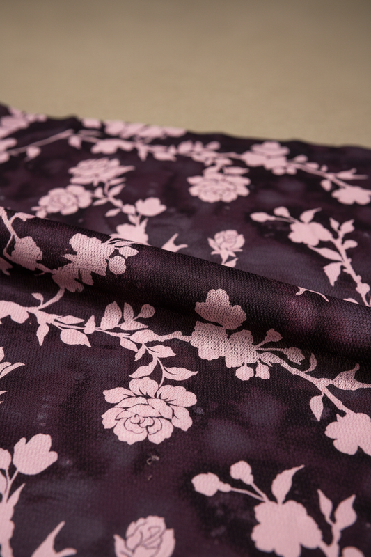 PINK FLORAL CHOCOLATE MESH - JTP 12707-10