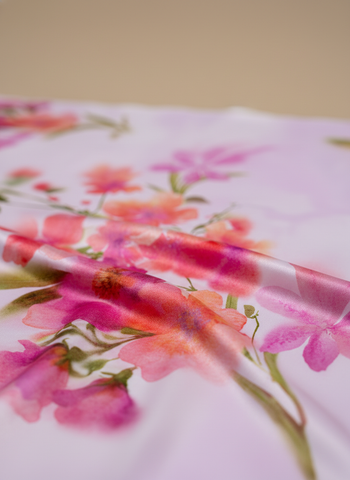 RECYCLED JODIE SATIN FLORAL PRINT
