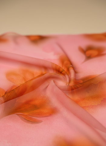 SIDE BY SIDE CHIFFON FLORAL PRINT