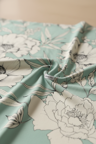 BOGOTA FABRIC WITH ELEGANT LINEAR BOTANICAL STYLE
