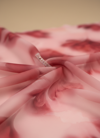 SIDE BY SIDE CHIFFON FLORAL PRINT