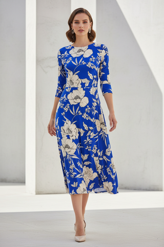 BOGOTA FABRIC WITH ELEGANT LINEAR BOTANICAL STYLE