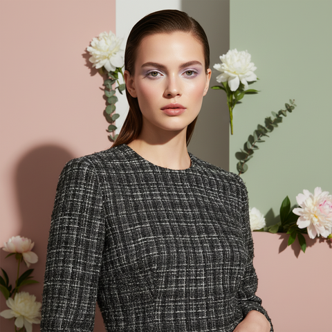 FRENCH CHANEL - BOUCLE FABRIC