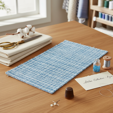 FRENCH CHANEL - BOUCLE FABRIC