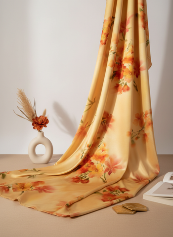 RECYCLED JODIE SATIN FLORAL PRINT